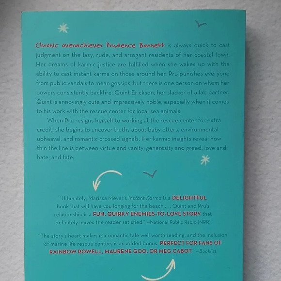 Instant Karma by Marissa Meyer |  Romance | Fiction Novel | Paperback - Picture 2 of 2